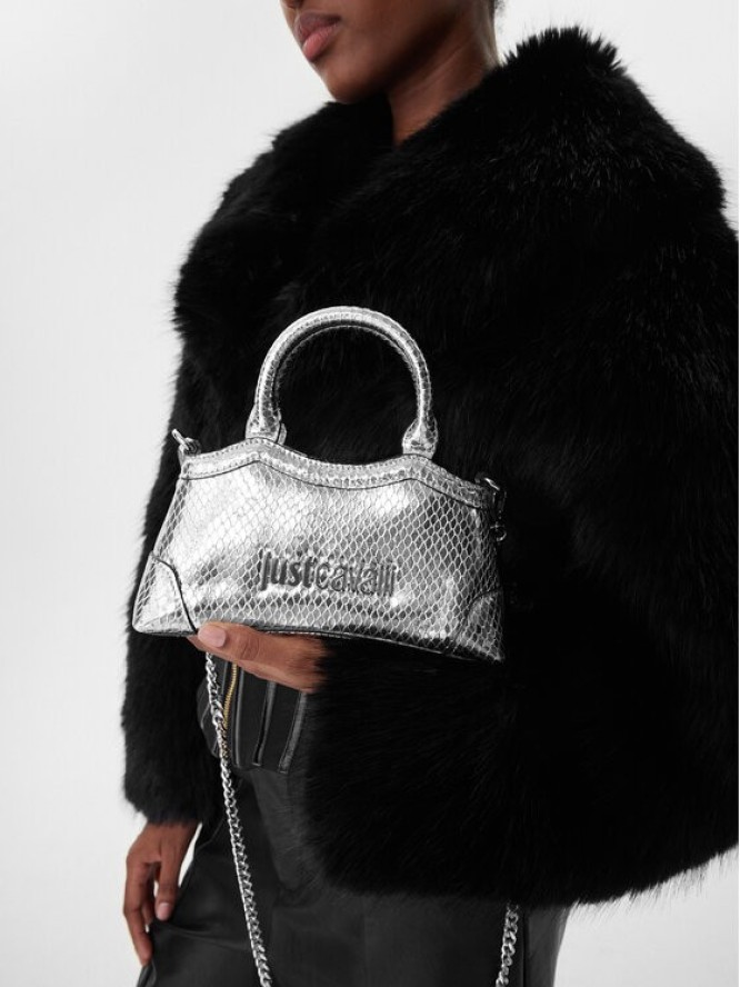 Just Cavalli Torebka 79RA4BZ1 ZS816 Srebrny