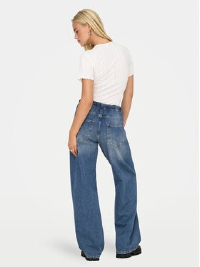 ONLY Jeansy Pennie 15359088 Niebieski Wide Leg