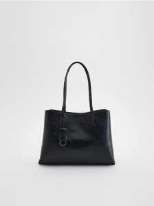 Torebka z zawieszką - czarny
