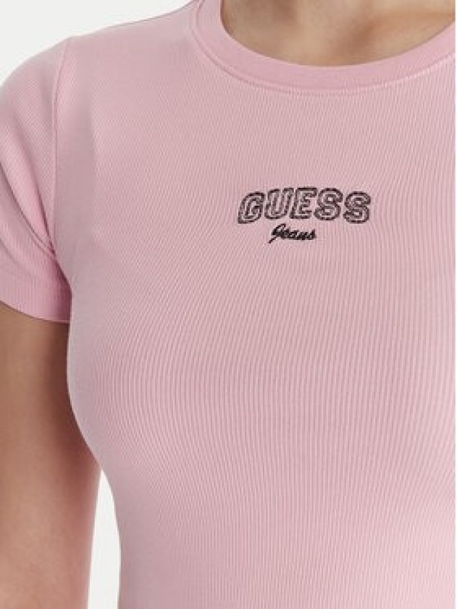 Guess Jeans T-Shirt W6RP22 KA0H1 Czarny Slim Fit