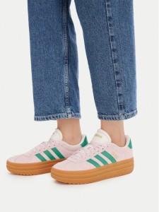 adidas Sneakersy VL Court Bold Shoes JP6916 Różowy