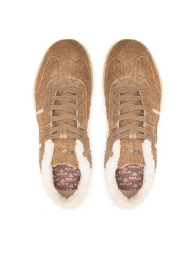 REPLAY Sneakersy GWSD8 .000.C000LL Brązowy