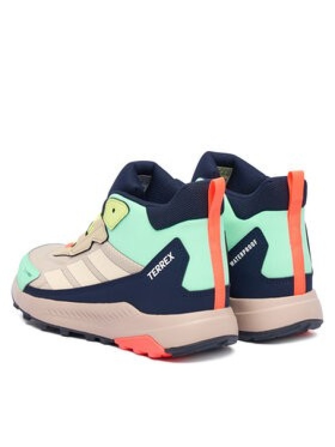 adidas Trekkingi Terrex Anylander Mid Climaproof Junior Hiking Shoes KJ2667 Kolorowy