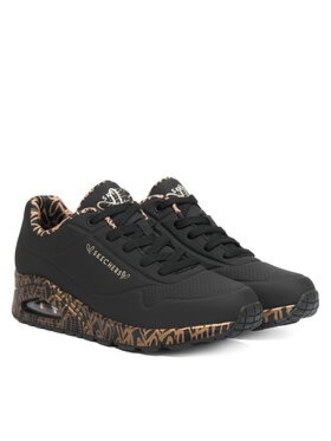 Skechers Sneakersy Uno 155506/BKRG Czarny