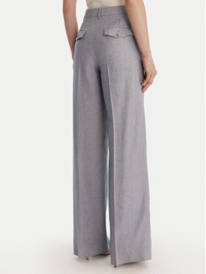 Marella Spodnie materiałowe Odino 2613131121 Błękitny Straight Fit