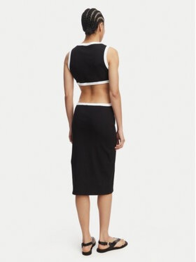 Liu Jo Sukienka letnia VA5043 J4822 Czarny Regular Fit