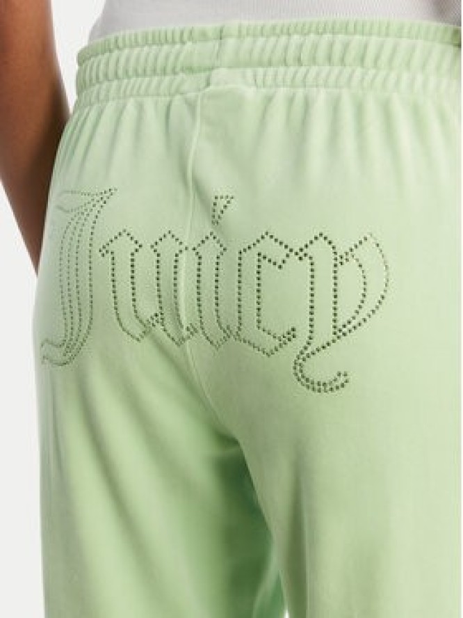 Juicy Couture Spodnie dresowe Tina JCWBJ126327 Zielony Straight Leg