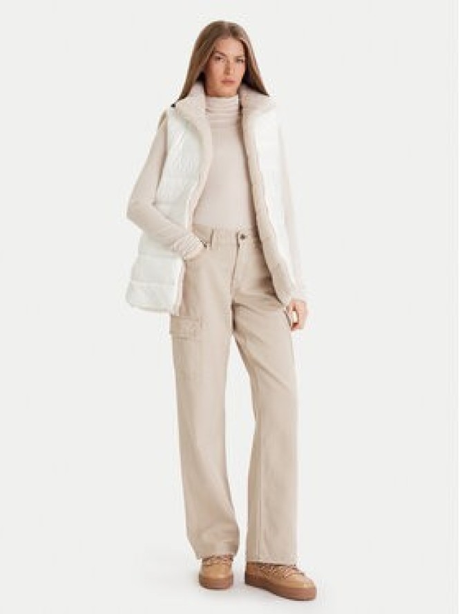 Save The Duck Bezrękawnik D82512W BUBU21 Beżowy Regular Fit