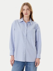 Guess Jeans Koszula W4YH22 WGCF1 Niebieski Relaxed Fit