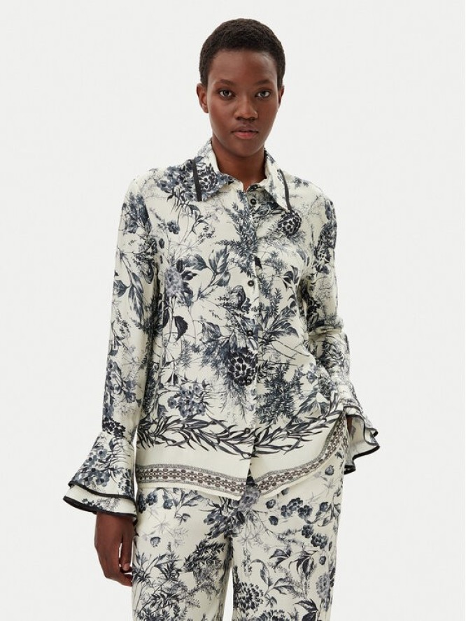 Simona Corsellini Koszula P25CPCA00101 Kolorowy Regular Fit