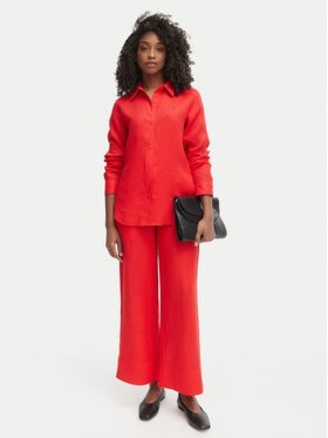 Tommy Hilfiger Koszula WW0WW44679 Czerwony Regular Fit