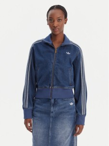 adidas Kurtka jeansowa Firebird KD2913 Niebieski Regular Fit