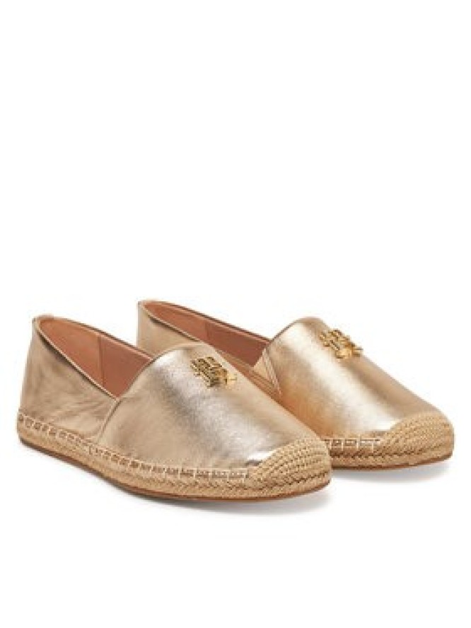 Tommy Hilfiger Espadryle FW0FW08652 Złoty