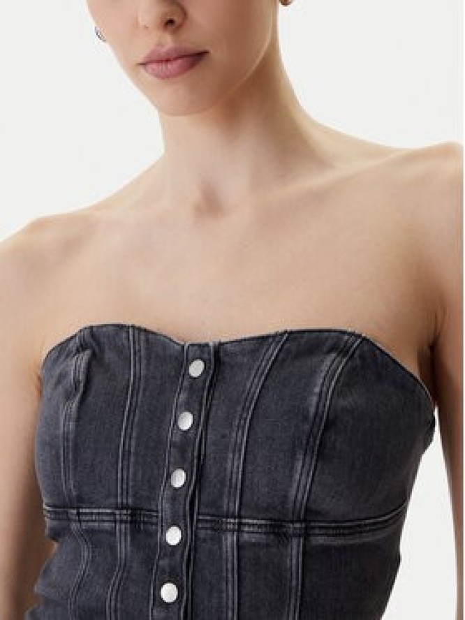 Guess Top W6RH80 D6921 Szary Slim Fit