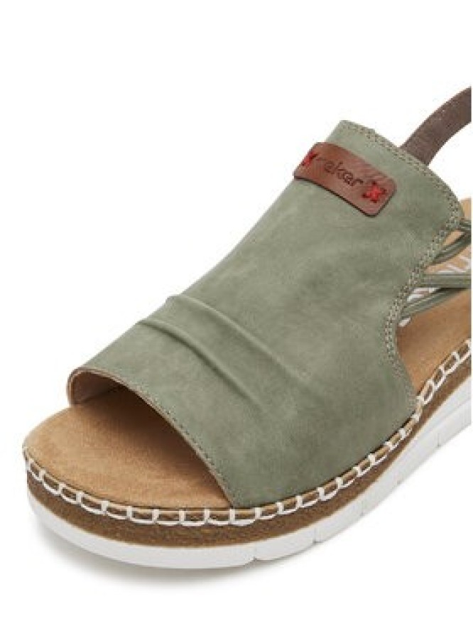 Rieker Sandały CEO-V1261-52 Zielony