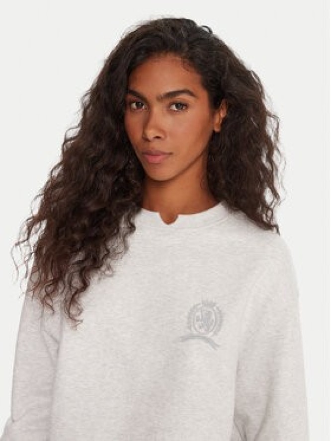 Tommy Jeans Bluza DW0DW21586 Szary Regular Fit