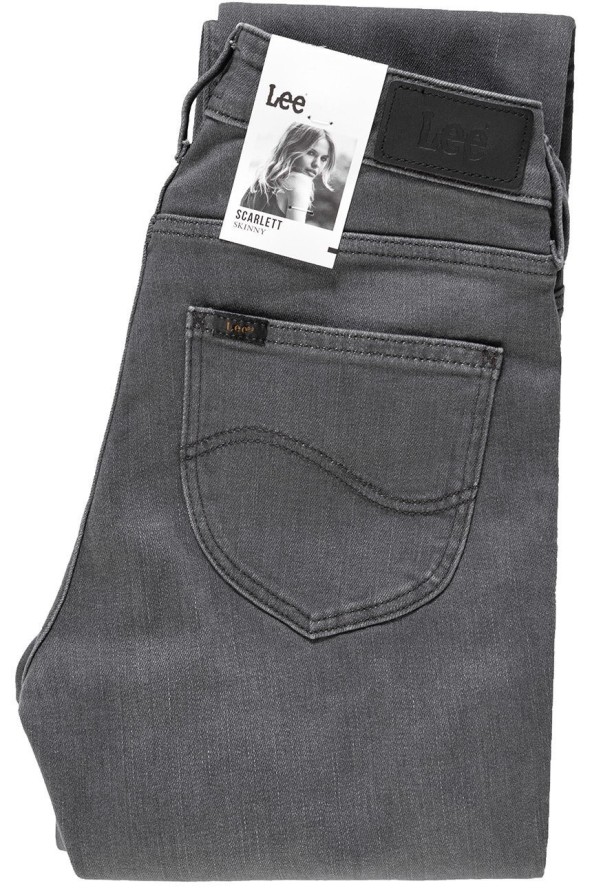 SPODNIE DAMSKIE LEE SCARLETT GREY JAX L526FPOO 112111622