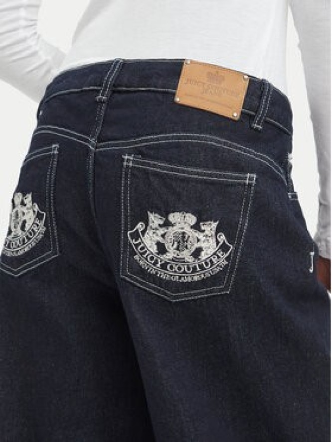 Juicy Couture Jeansy JCJDJE126952 Niebieski Wide Leg