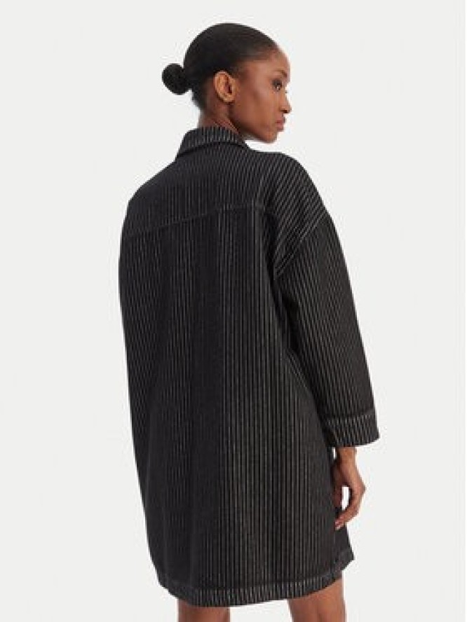 Quiksilver Sukienka koszulowa Iced Age EQWWD03120 Szary Oversize