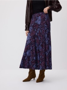 Spódnica w autorski wzór - wielobarwny