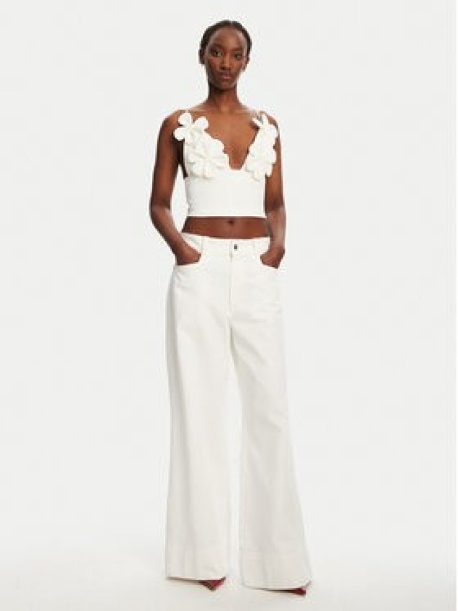 Bardot Top 59727TB1 Biały Regular Fit