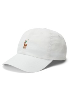 Polo Ralph Lauren Czapka z daszkiem 211954881002 Biały
