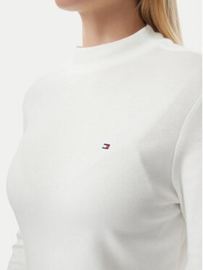 Tommy Hilfiger Bluzka Cody WW0WW47307 Biały Slim Fit