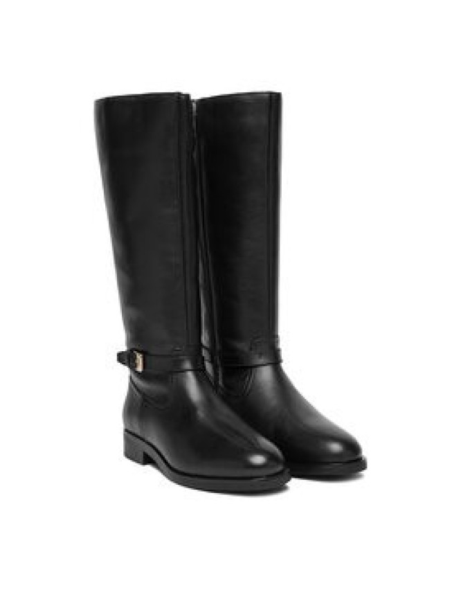 Tommy Hilfiger Kozaki FW0FW08873 Czarny