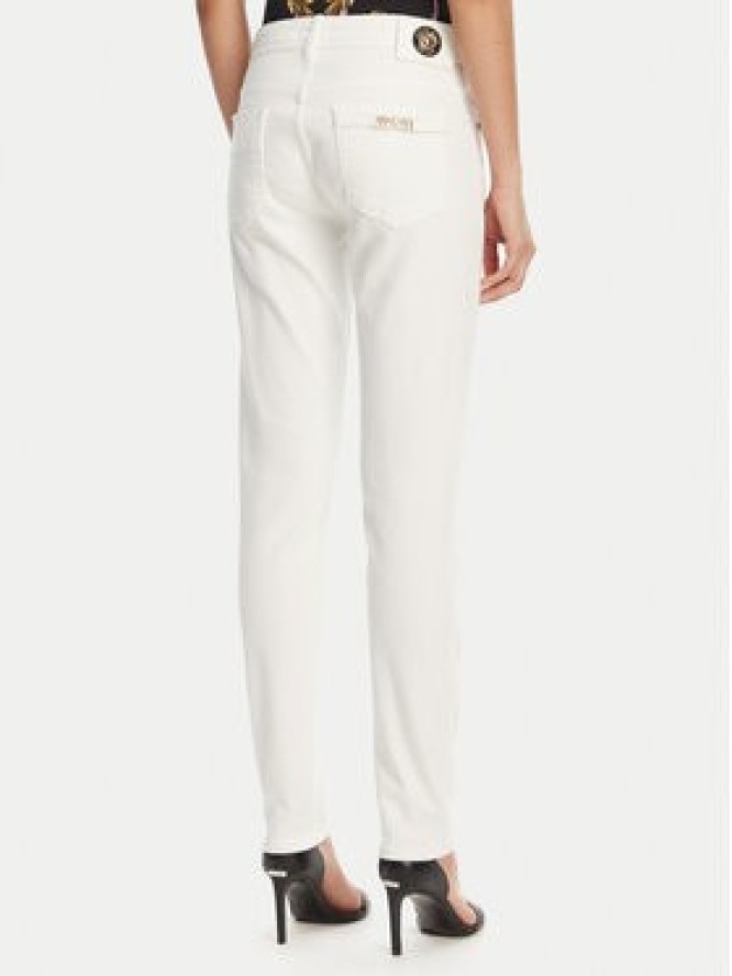 Versace Jeans Couture Jeansy 78HAB5K1 Biały Skinny Fit