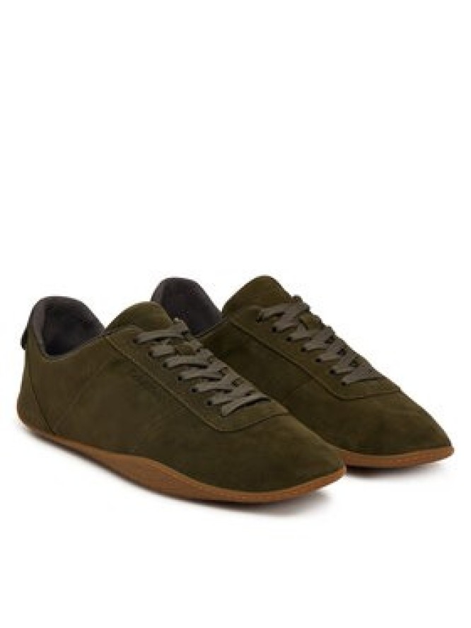Calvin Klein Sneakersy Baller Sneaker Laceup HW0HW03263 Beżowy