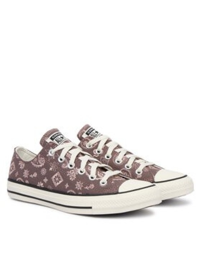 Converse Trampki Chuck Taylor All Star Paisley Pop A19186C Brązowy