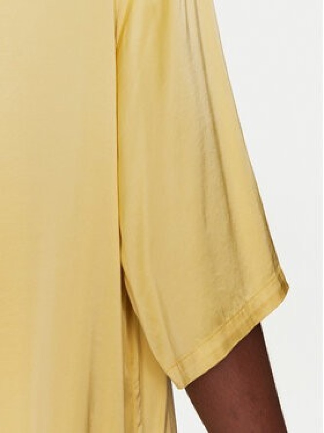 ViCOLO Bluzka TD0013 Żółty Relaxed Fit