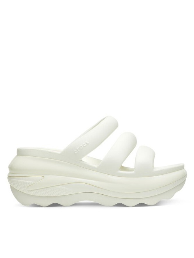Crocs Klapki Mega Crush Triple Strap 209842 Écru