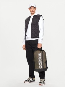 adidas Plecak Essentials Linear Backpack HR5344 Zielony