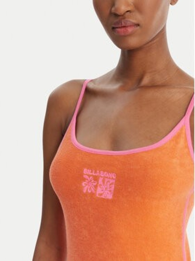 Billabong Sukienka letnia Sunkiss EBJFD03001 Pomarańczowy Slim Fit