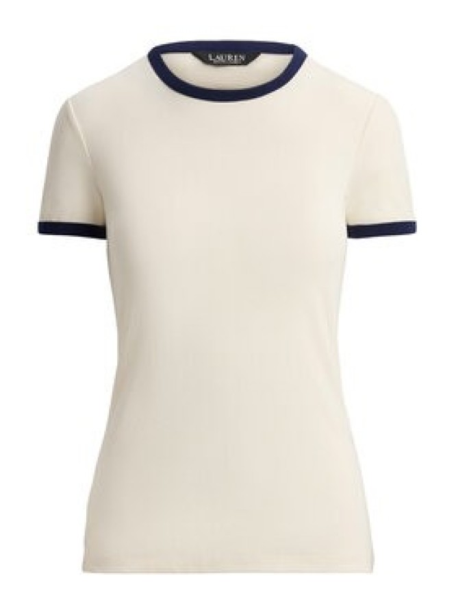 LAUREN RALPH LAUREN T-Shirt 200P09077002 Écru Slim Fit