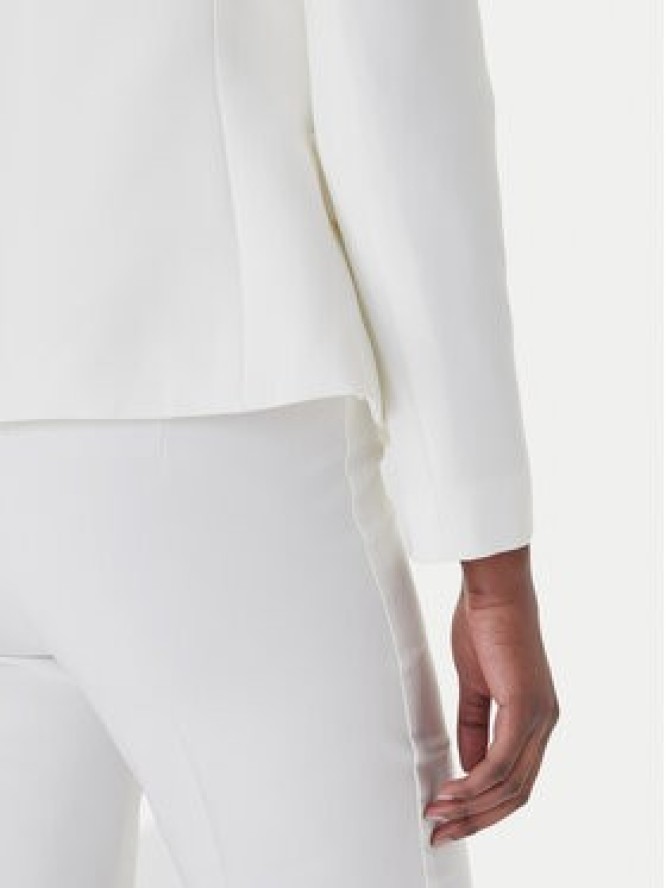 Rinascimento Marynarka CFC0128639003 Biały Regular Fit