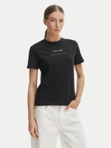Calvin Klein Jeans T-Shirt Classic LV047C811G Czarny Regular Fit