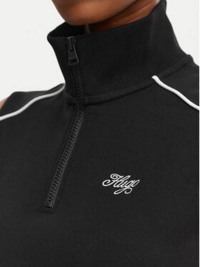 HUGO Sukienka codzienna Nuzippo 50558614 Czarny Extra Slim Fit