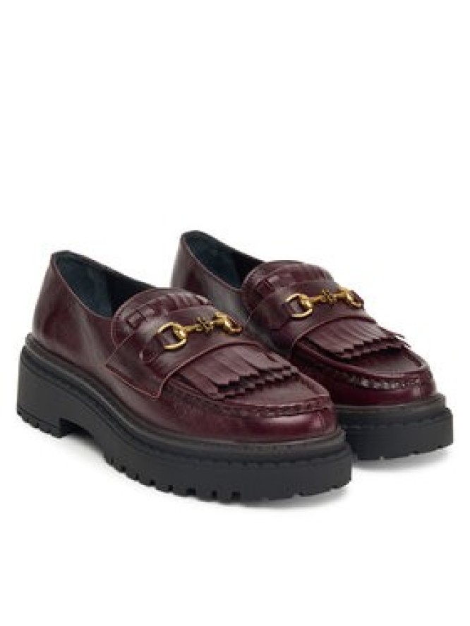 Nokwol Loafersy Perry Bordowy