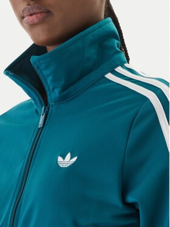adidas Bluza Firebird Classic KQ6530 Zielony Regular Fit