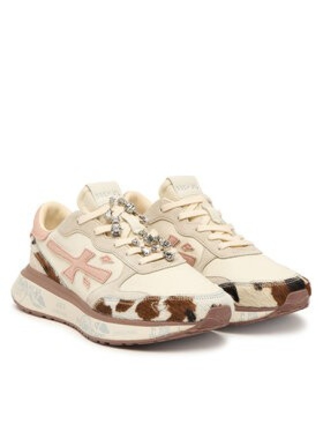 Premiata Sneakersy Lauryn Var 8456K Kremowy