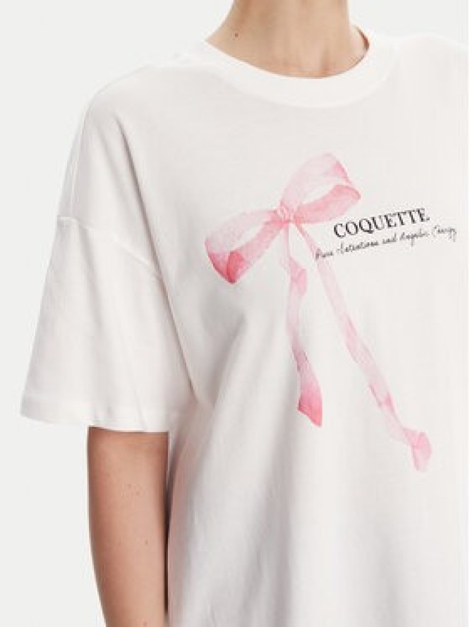 ONLY T-Shirt Vivvi 15346761 Biały Regular Fit