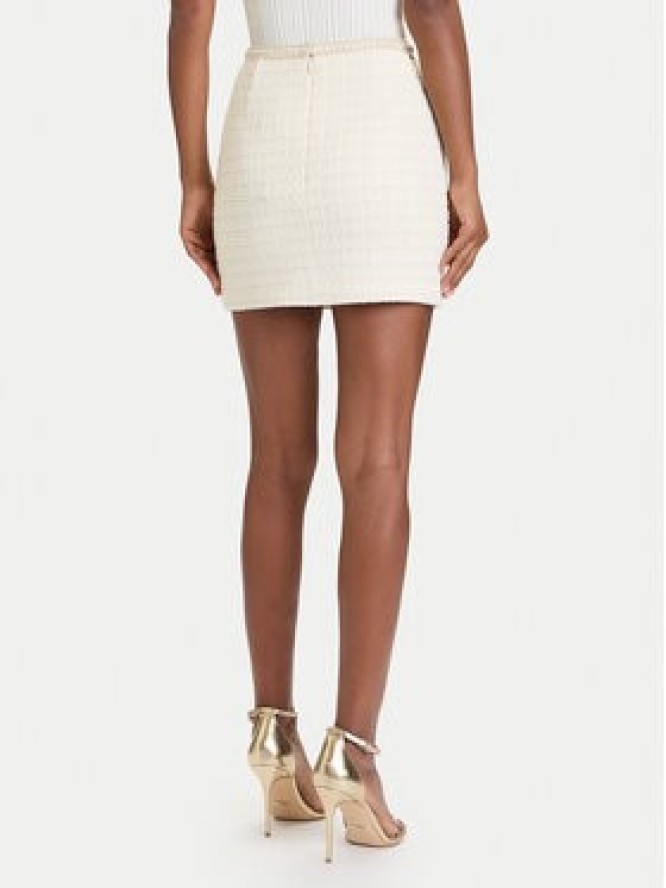 Marciano Guess Spódnica mini 5BGD08 7394A Écru Regular Fit