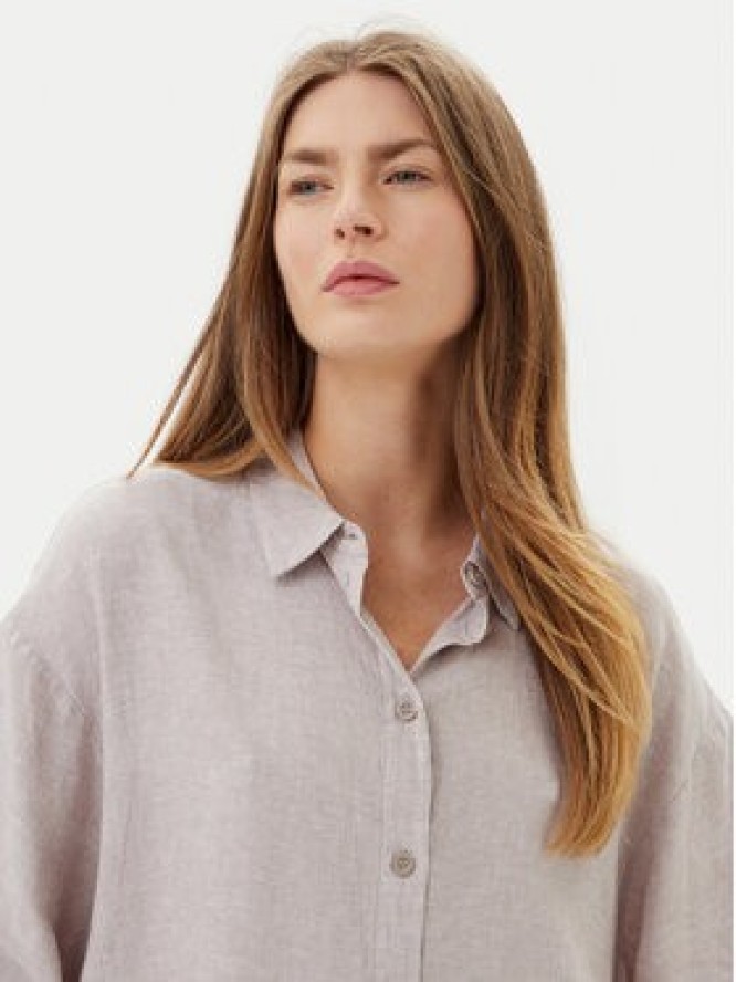 Vero Moda Koszula Linn 10306820 Szary Relaxed Fit