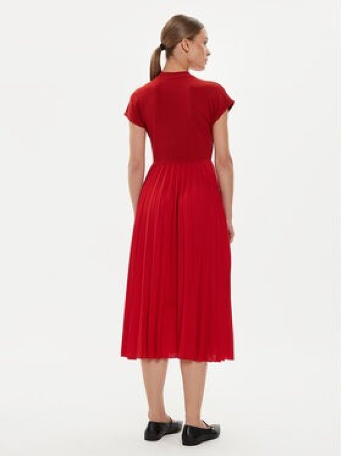 Tommy Hilfiger Sukienka codzienna WW0WW42020 Czerwony Regular Fit