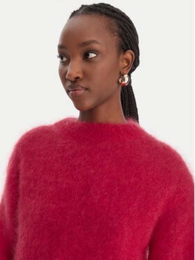 Dixie Sweter M277Y101A Czerwony Relaxed Fit