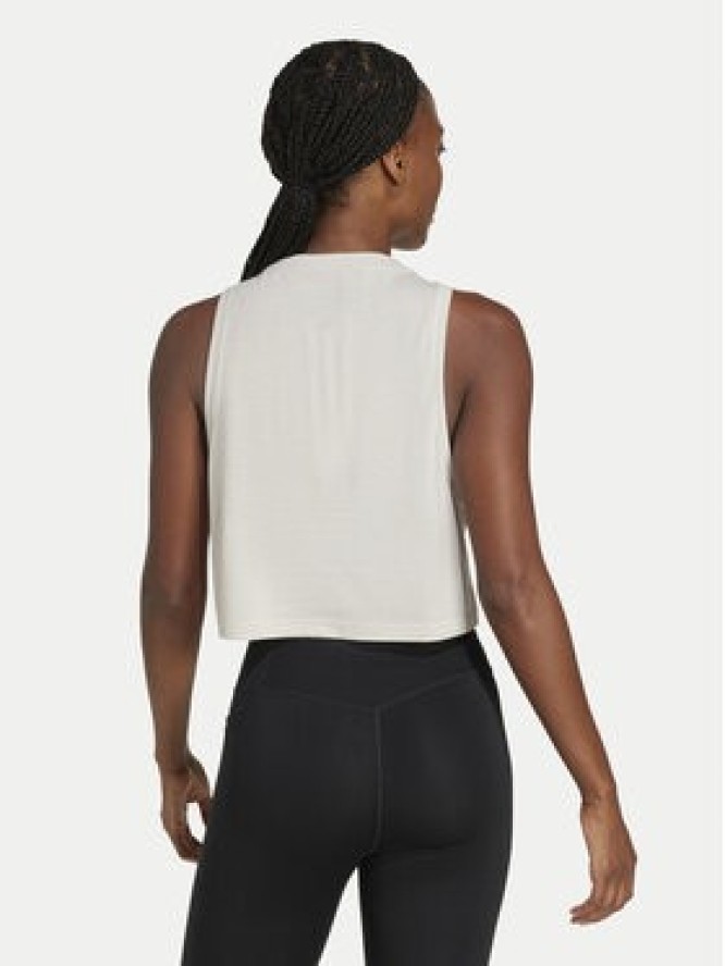 adidas Koszulka techniczna Train Essentials Boxy Workout JC9557 Beżowy Regular Fit