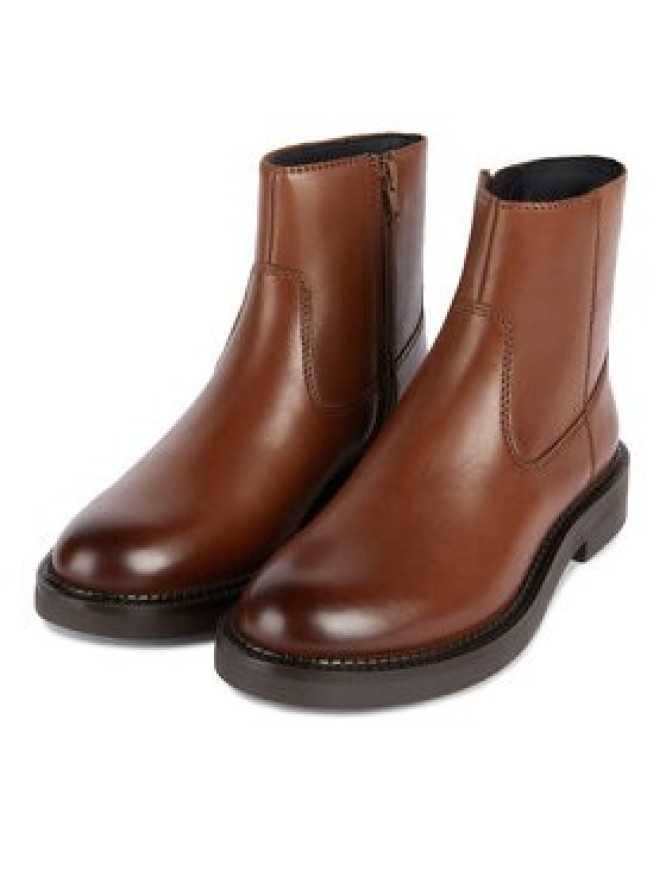 Geox Botki D Serilda D46WYB 00043 C6002 Brązowy