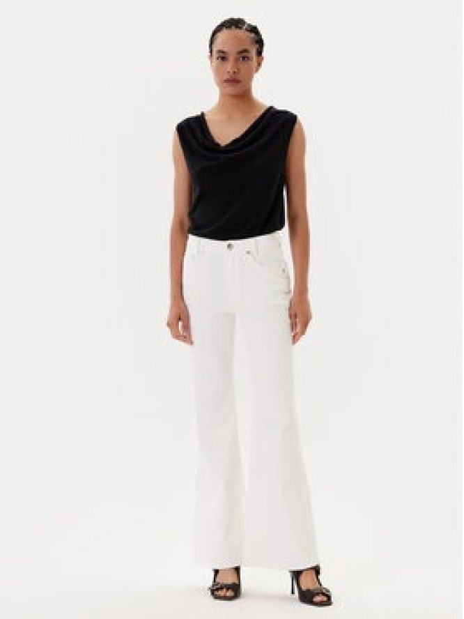 Miss Sixty Jeansy 6S1JJ3430T Biały Wide Leg